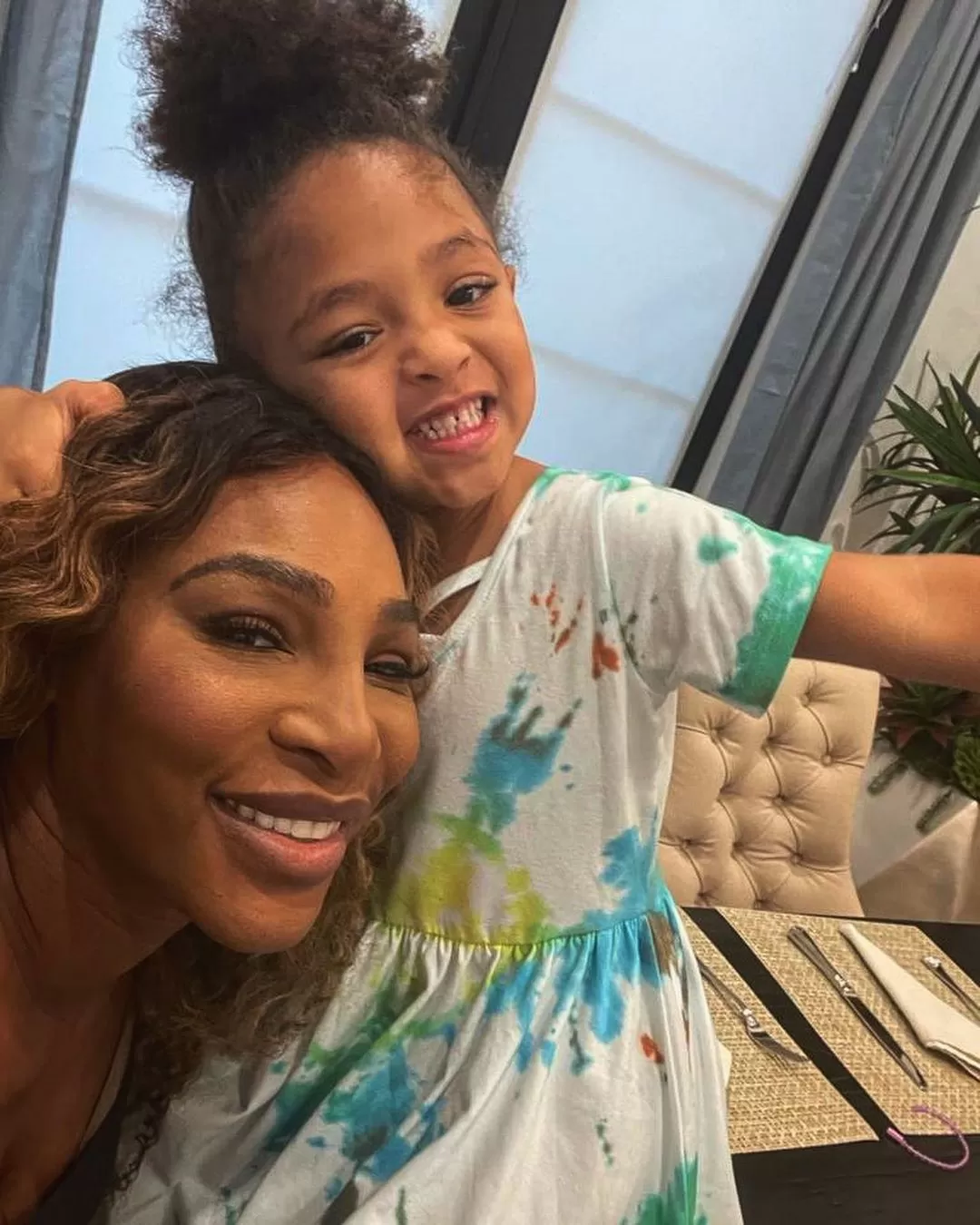 Serena Williams Shares A Happy Moment With Her Daughter Alexis Olympia ...
